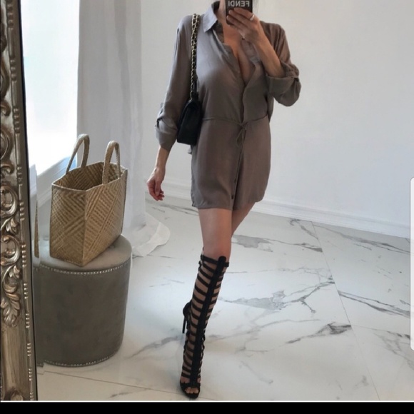 Safari chic drawstring romper from@ the_room - Picture 2 of 7